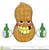 Peanut Cartoon Clipart Image