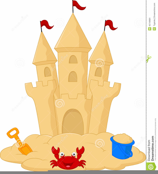 sand castle clip art free