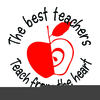 Heart Apple Teacher Image