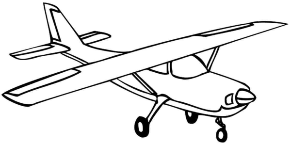 Black And White Clipart Of Airplanes | Free Images at Clker.com ...