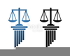 Free Justice Scale Clipart Image