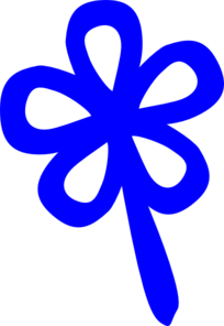 Blue Flower Clip Art at Clker.com - vector clip art online, royalty