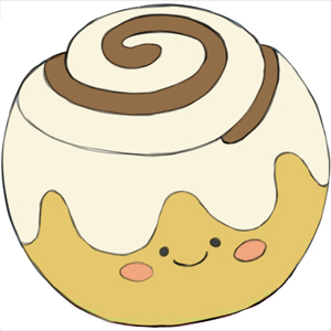 Honey Bun Clipart Image