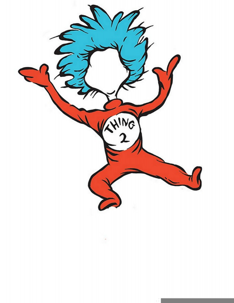 Dr Seuss Thing And Thing Clipart Free Images At Clker Com Vector Clip Art Online Royalty Free Public Domain