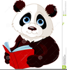 Clipart Animal Reading Image