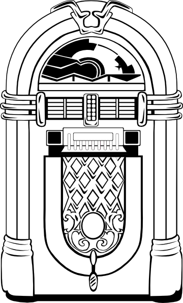 Fifties Jukebox 2 Clip Art at Clker.com - vector clip art online