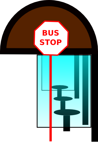 Bus Stop Clip Art at Clker.com - vector clip art online, royalty free