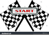 Auto Racing Clipart Image