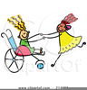 Wheelchair Clipart Vector Image