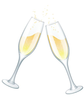 Wedding Wine Glasses Clipart Free Image