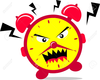 Alarm Clock Ringing Clipart Image