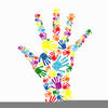 Free Clipart Of A Handprint Image