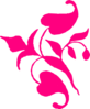 Floral Pink Flowr Clip Art