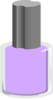 Purple Polish Clip Art