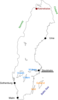 Sweden Map Clip Art