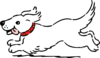 White Dog Clip Art
