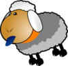 Sheep, Rotate 8 Clip Art