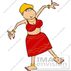 Woman Skirt Clipart Image