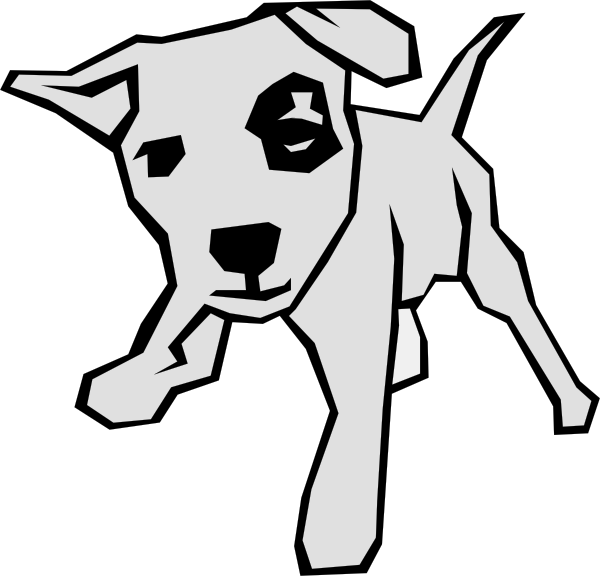 Download Dog Simple Drawing Clip Art at Clker.com - vector clip art ...