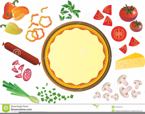 Pizza Graphics Clipart Image