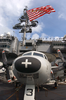 Navy Jack On Board Uss Kitty Hawk Image