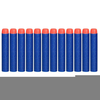Clipart Of Nerf Darts Image