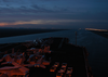 The Nuclear Powered Aircraft Carrier Uss George Washington (cvn 73) And Her Embarked Carrier Air Wing Seven (cvw-7) Get An Early-morning Start While Preparing To Transit The Suez Canal. Image