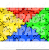 Jigsaw Piece Clipart Image