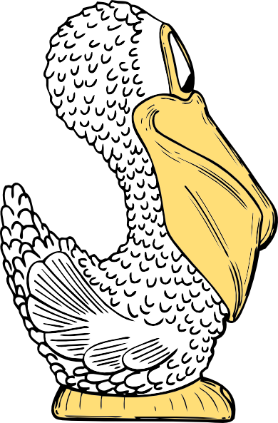 Pelican Side View Clip Art at Clker.com - vector clip art online