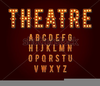 Broadway Lights Clipart Image