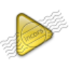 Bullet Triangle Glass Yellow 3 Image