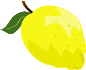 Whole Lemon Clip Art