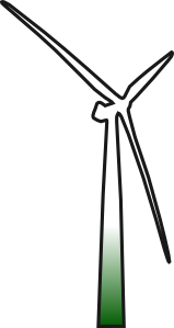 Wind Turbine Clip Art