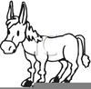 Cartoon Donkeys Clipart Image