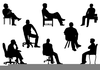 People Silhouette Clipart Image