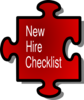 New Hire Checklist Clip Art