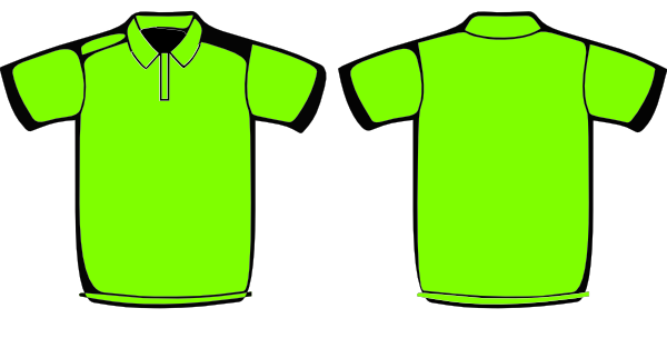 Apple Green Polo Shirt Clip Art at Clker.com - vector clip art online ...