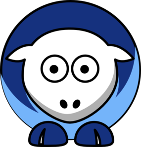 Sheep Kansas City Royals Team Colors Clip Art