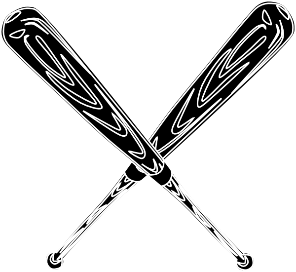 Download Baseball Bat Black Clip Art at Clker.com - vector clip art ...