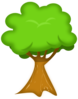 Bark Tree Clip Art