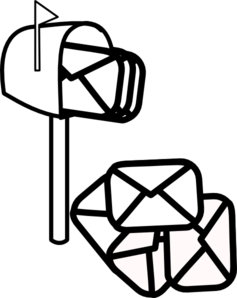 Mailbox Full Of Mail Clip Art