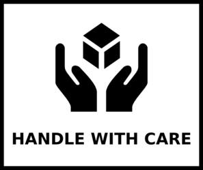 Handle With Care Clip Art At Clker Com Vector Clip Art Online Royalty Free Public Domain