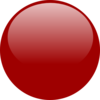 Glossy Dark Red Icon Button Clip Art