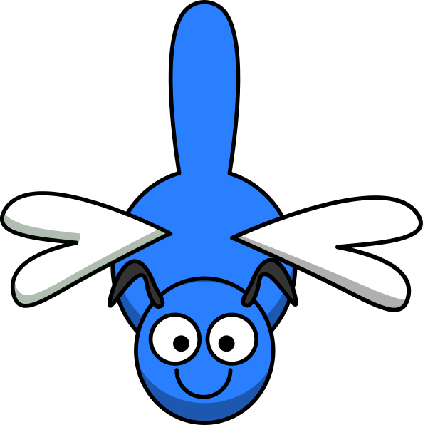 Cartoon Dragonfly Clip Art at  - vector clip art online, royalty  free & public domain