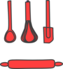 Bakery Red Clip Art