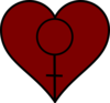 Feminist Heart 3 Clip Art