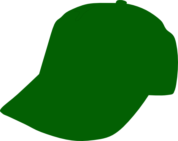 Green Baseball Cap Clip Art at Clker.com - vector clip art online