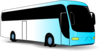 Blue Bus Clip Art