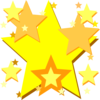 Yellow Stars Clip Art