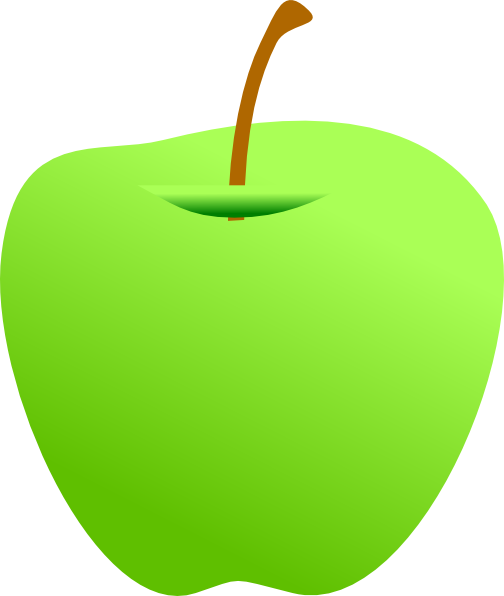 free clipart green apple - photo #18